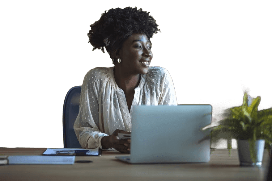 African startup team collaborating